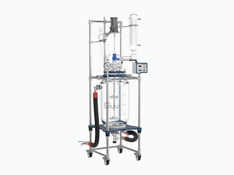 玻璃反应釜GR-50(50L) 玻璃反应釜GR-50(50L)