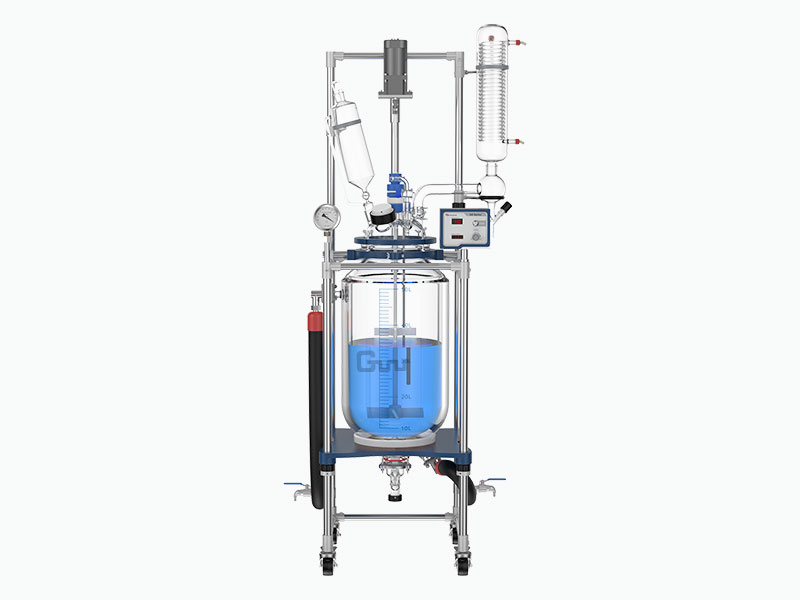 玻璃反应釜GR-50(50L) 玻璃反应釜GR-50(50L)